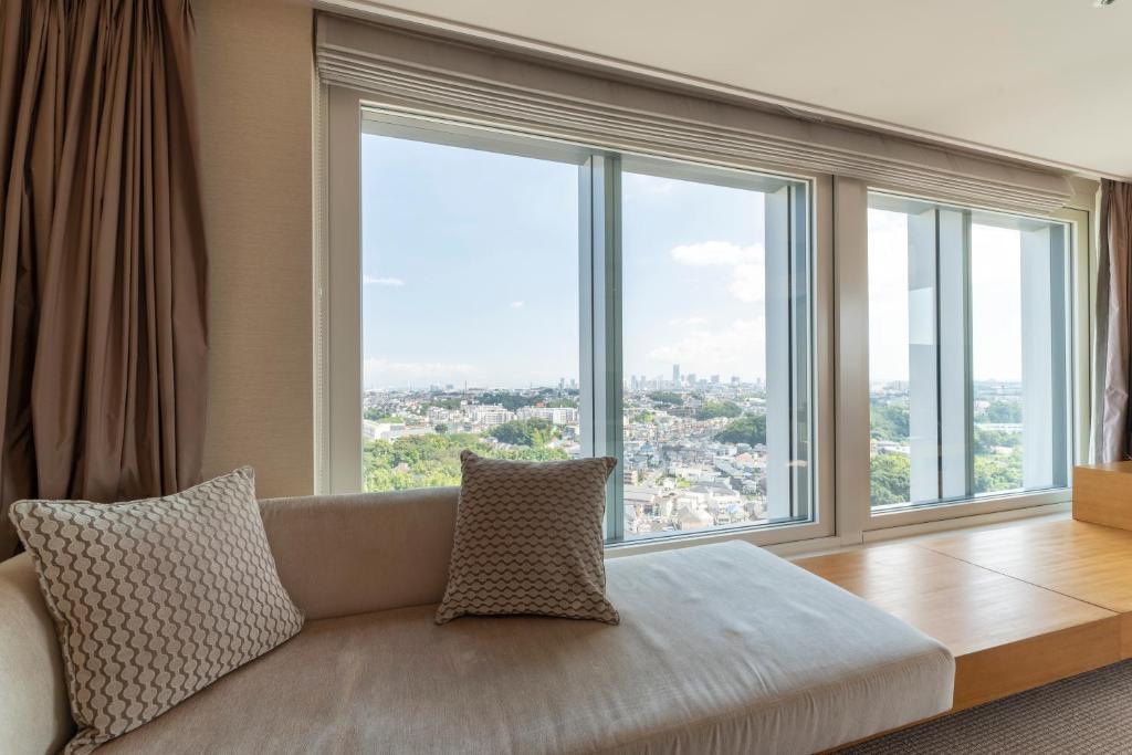 Posezení v ubytování Hotel Associa Shin-Yokohama