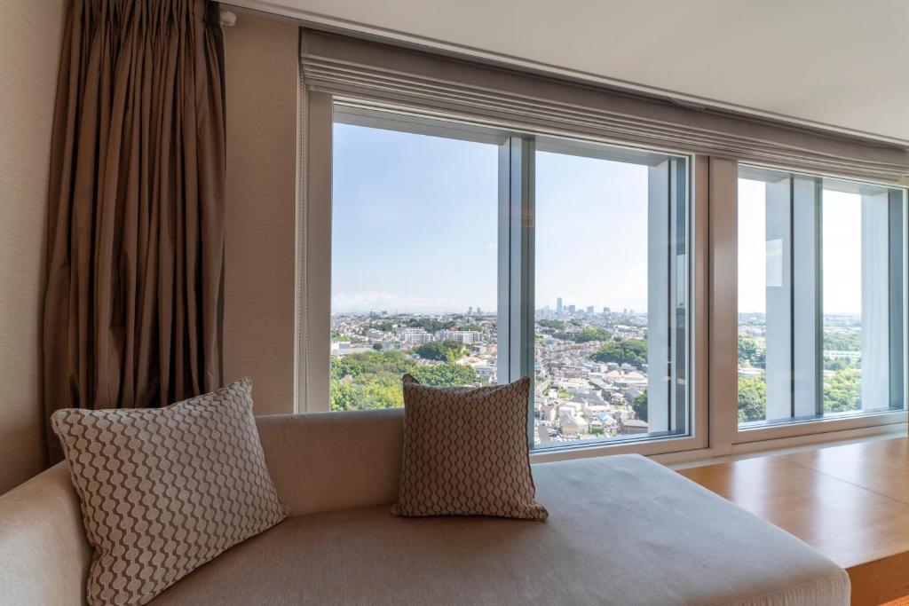 Posezení v ubytování Hotel Associa Shin-Yokohama