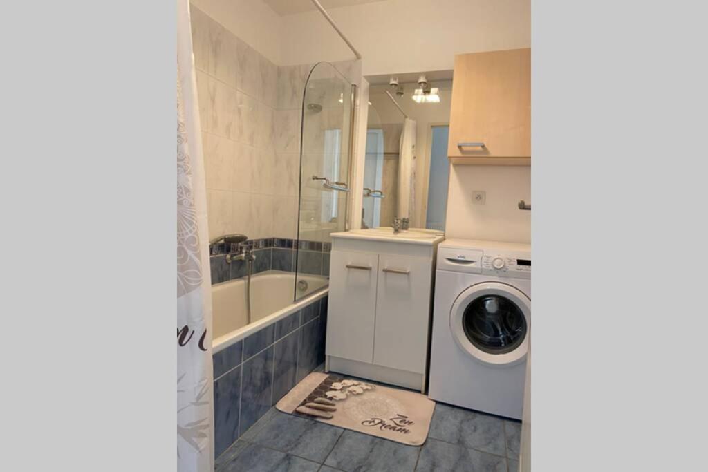 Salle de bains dans l'établissement Cocon sur cour