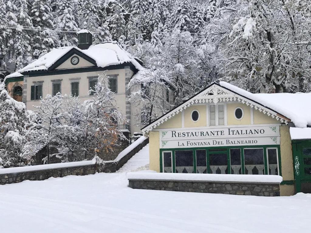 Hotel Continental Balneario de Panticosa v zimě