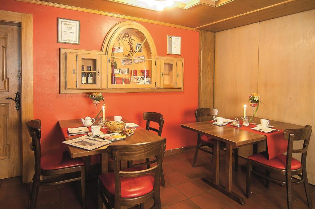 Restaurace v ubytování Hotel-Gasthof Rangau