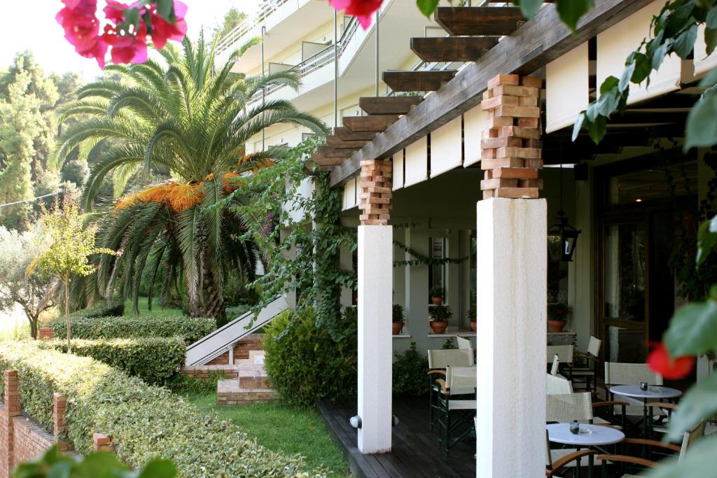 Zahrada ubytování Hotel Antonios