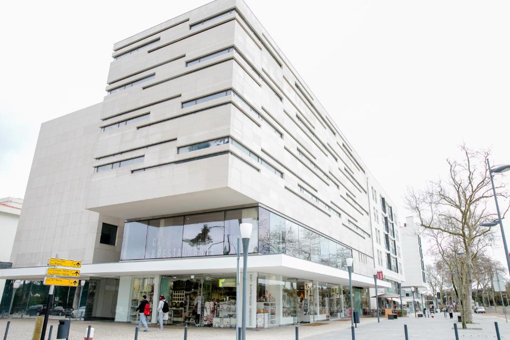 O edifício em que o hotel se localiza