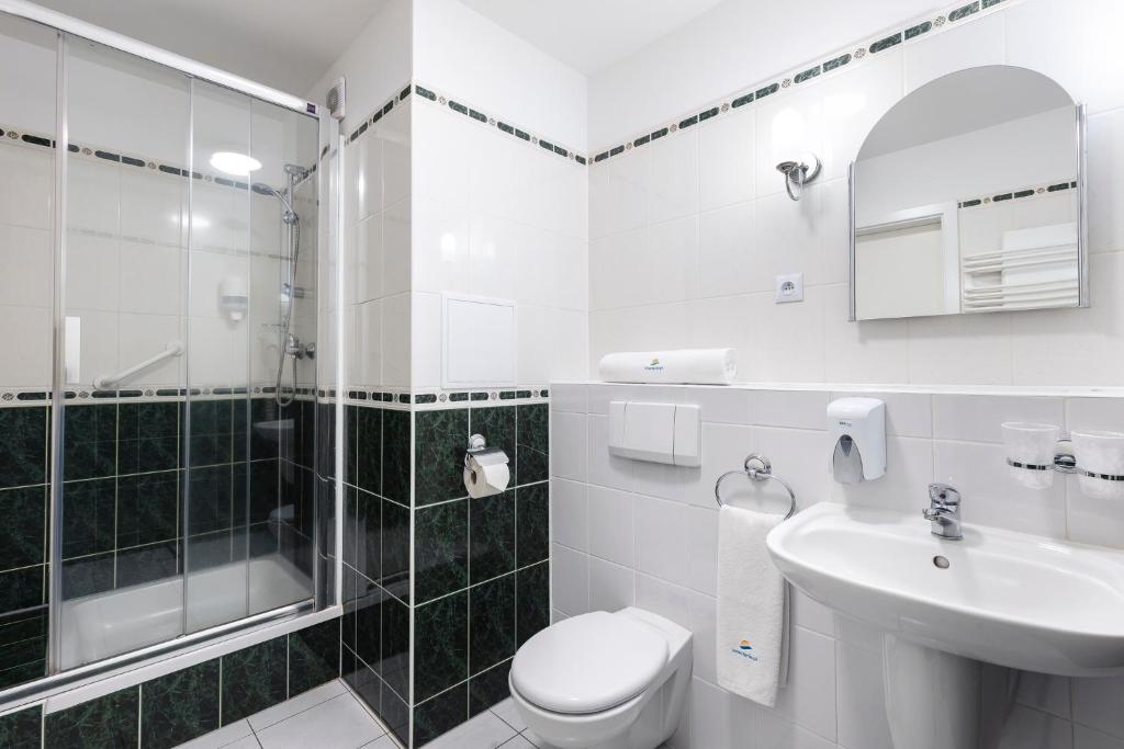 Kúpeľňa v ubytovaní Interferie Sport Hotel Bornit