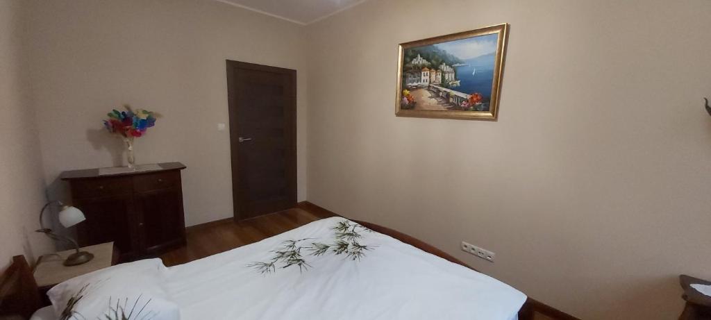 Posteľ alebo postele v izbe v ubytovaní Topas