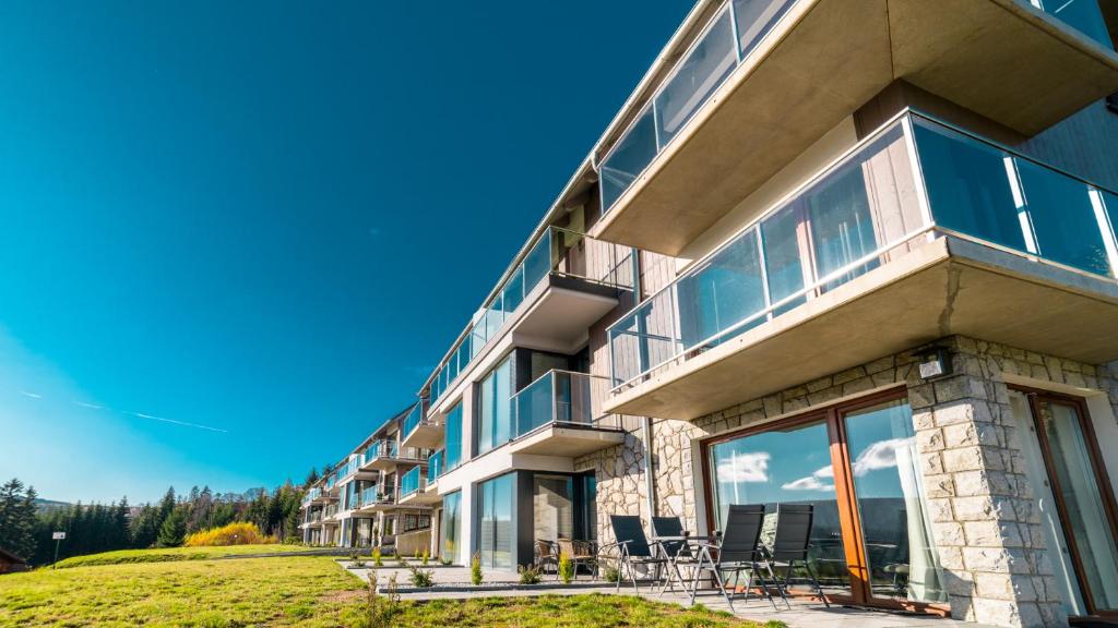 Budova, v ktorej sa apartmán nachádza