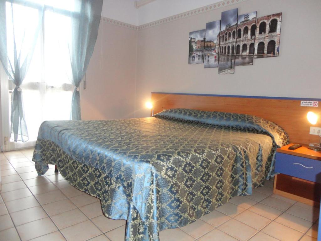 Albergo Marsariにあるベッド