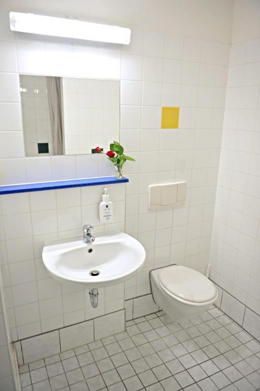 Koupelna v ubytování Hotel Transit Loft