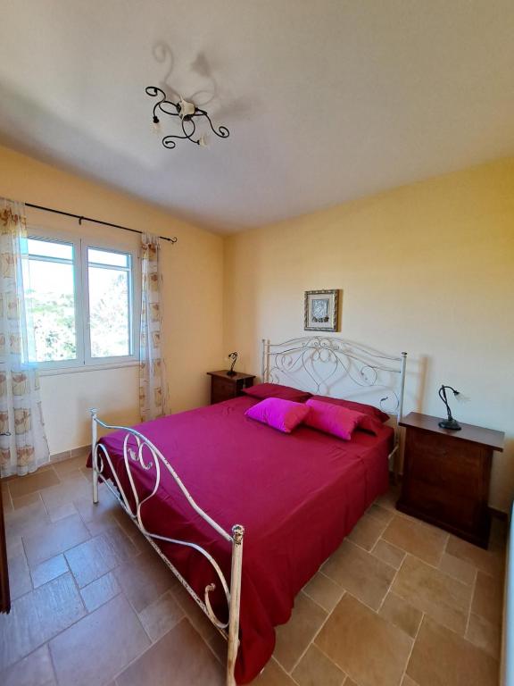 Postel nebo postele na pokoji v ubytování Torre Pali House