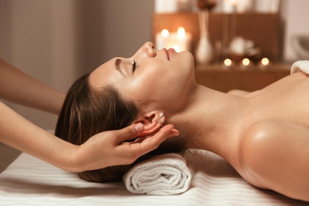 Lázně a/nebo wellness v ubytování Botum Palace Hotel
