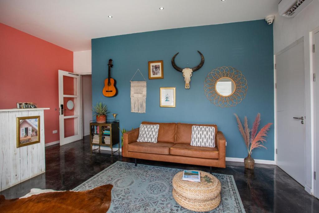 Posezení v ubytování BOHO Bohemian Boutique Hotel