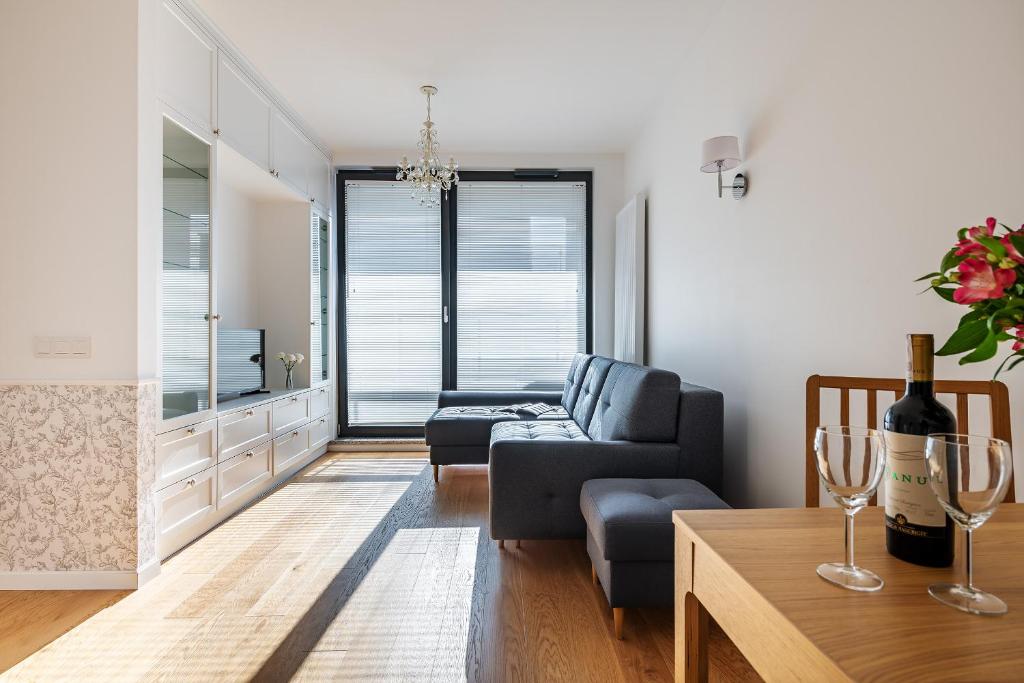 Posedenie v ubytovaní Szczesliwice Ochota P&O Serviced Apartments