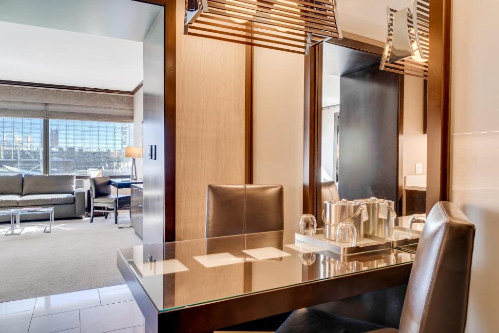 Posezení v ubytování Jet Luxury at The Vdara
