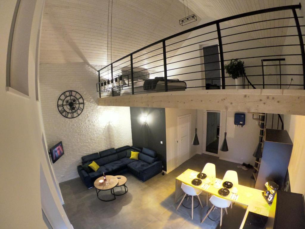 Χώρος καθιστικού στο ŚNIEŻKA HOUSE