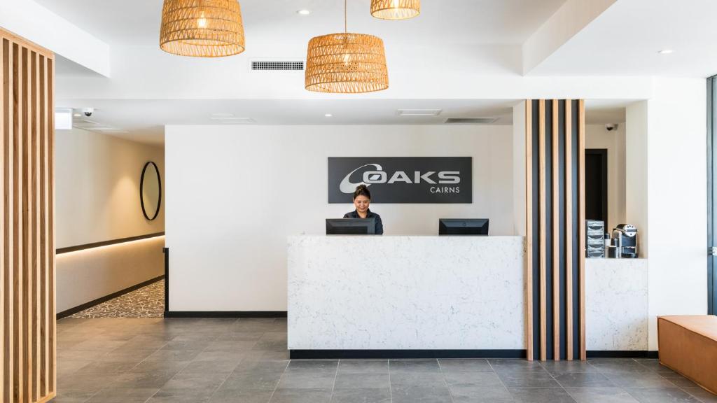 Vstupní hala nebo recepce v ubytování Oaks Cairns Hotel