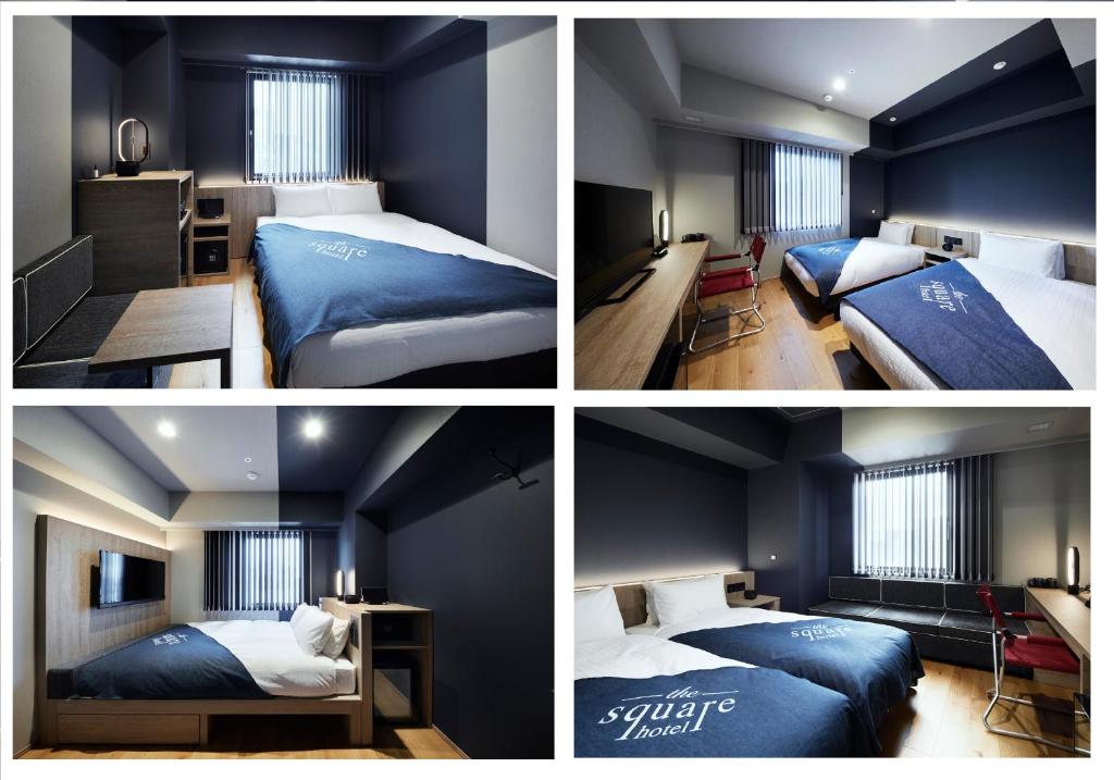 Postel nebo postele na pokoji v ubytování the square hotel GINZA