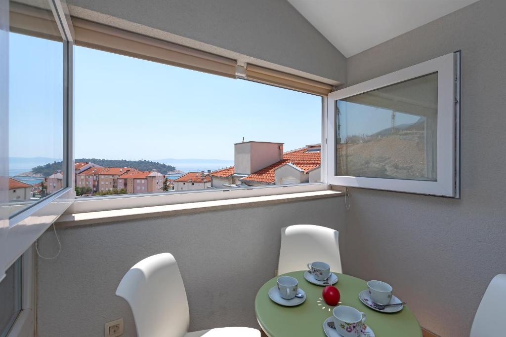 Balkón alebo terasa v ubytovaní Top View Apartment