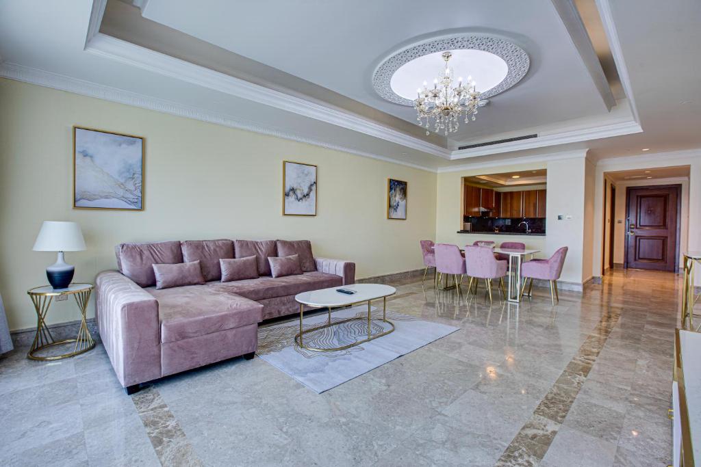 Posezení v ubytování South & North Residence Palm Jumeirah