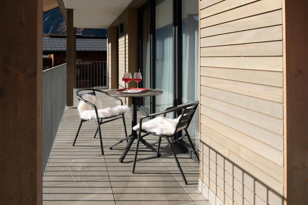 Balkón nebo terasa v ubytování tannberg LODGE