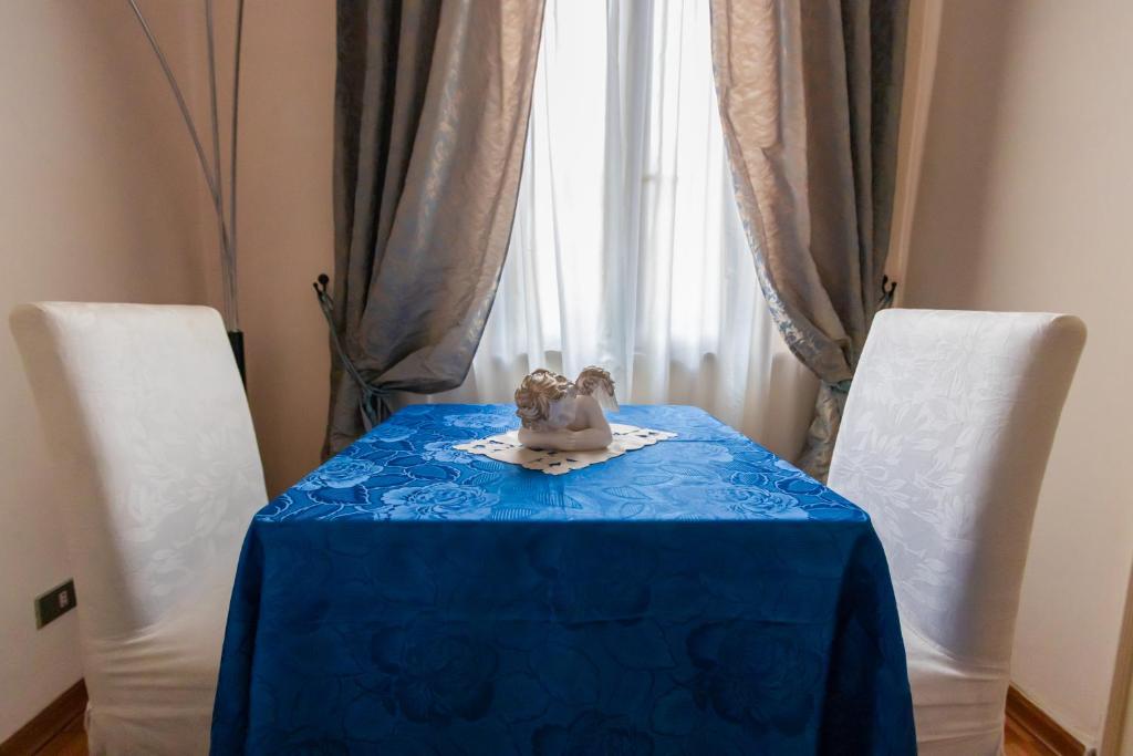 Łóżko lub łóżka w pokoju w obiekcie B&B Le Campane