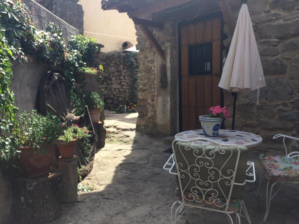 Patio nebo venkovní prostory v ubytování El Colirrojo - Los Sitios de Aravalle