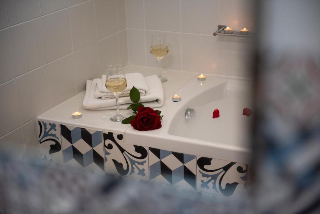 Nápoje v ubytování Casa Dell Amore