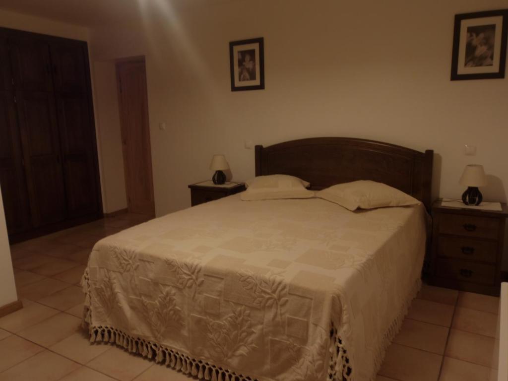 Postel nebo postele na pokoji v ubytování Quinta da Gandra