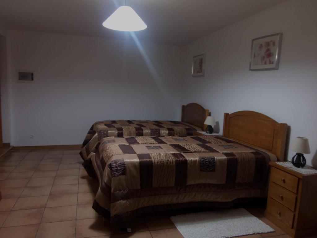 Postel nebo postele na pokoji v ubytování Quinta da Gandra
