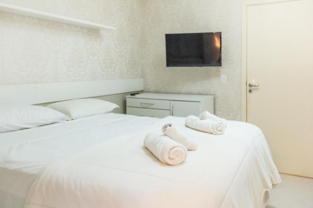  Apartamento Jurere Internacional sacada com churrasqueira