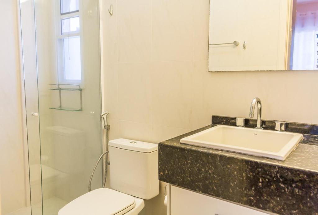  Apartamento Jurere Internacional sacada com churrasqueira
