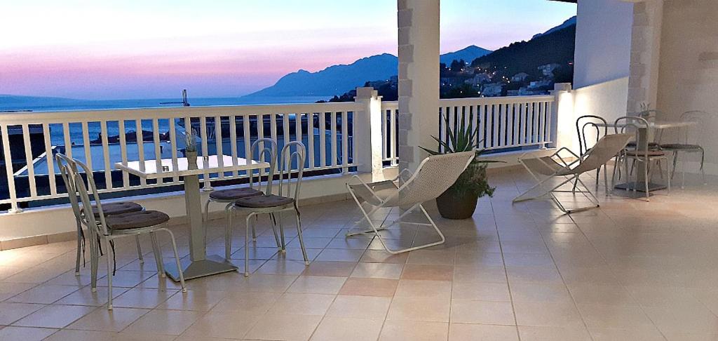 En balkong eller terrass på Apartments Villa Bonaca