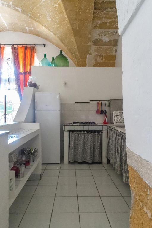 Kuchyň nebo kuchyňský kout v ubytování Masseria Tornesella Don Giuliano