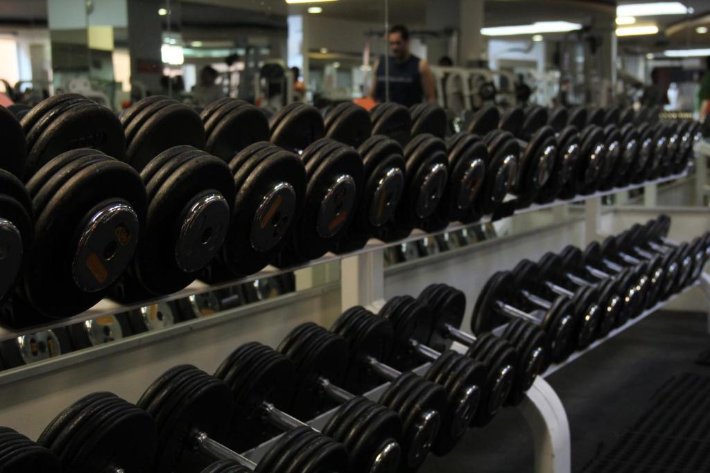 Fitness centrum a/nebo fitness zařízení v ubytování Hotel Real Zapopan