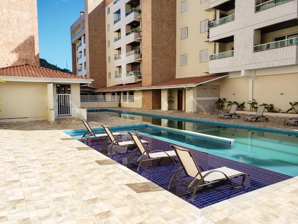  RR Toninhas 201B - Piscina Ubatuba! 5min da praia!