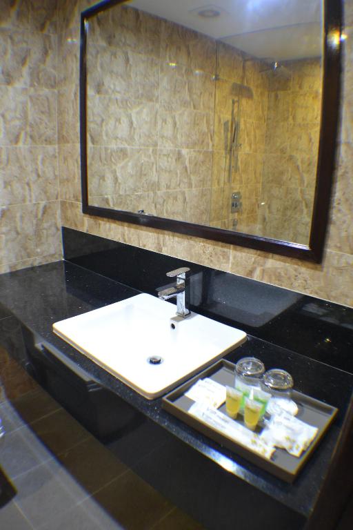 Koupelna v ubytování VIP Hotel Segamat