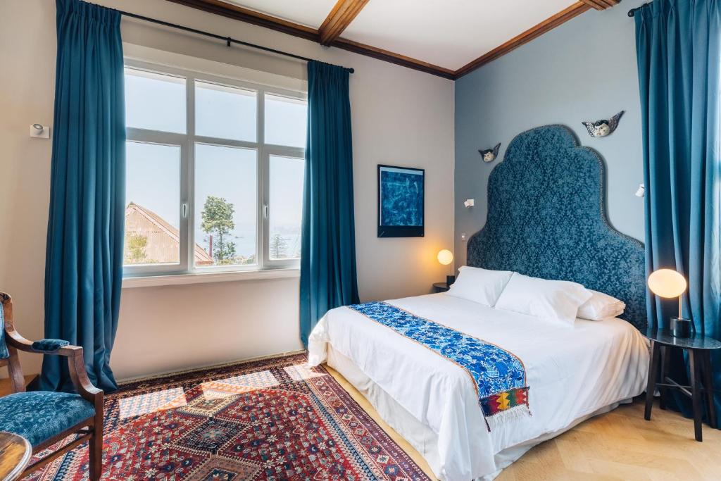 Postel nebo postele na pokoji v ubytování Casablu Hotel
