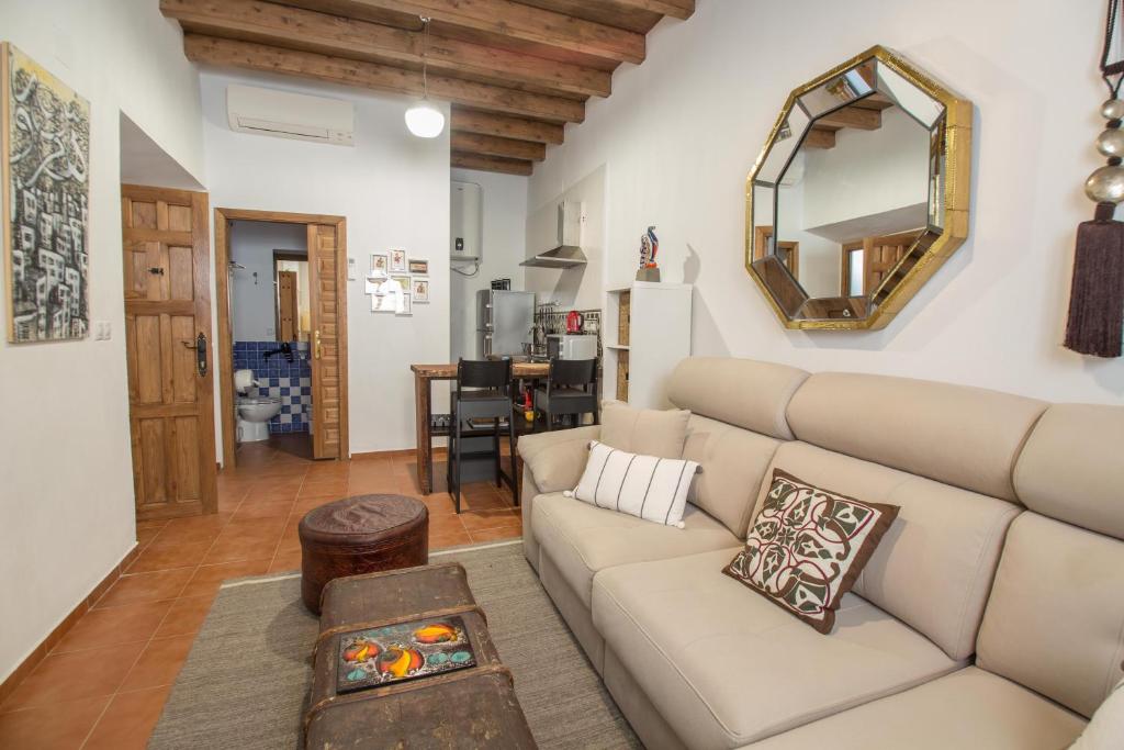 Posezení v ubytování La Sultana Apartamentos