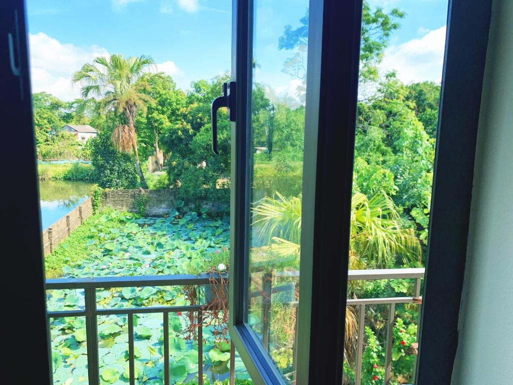 Sunny Trang An homestay - Camera Gemella Con Vista Da Giardino