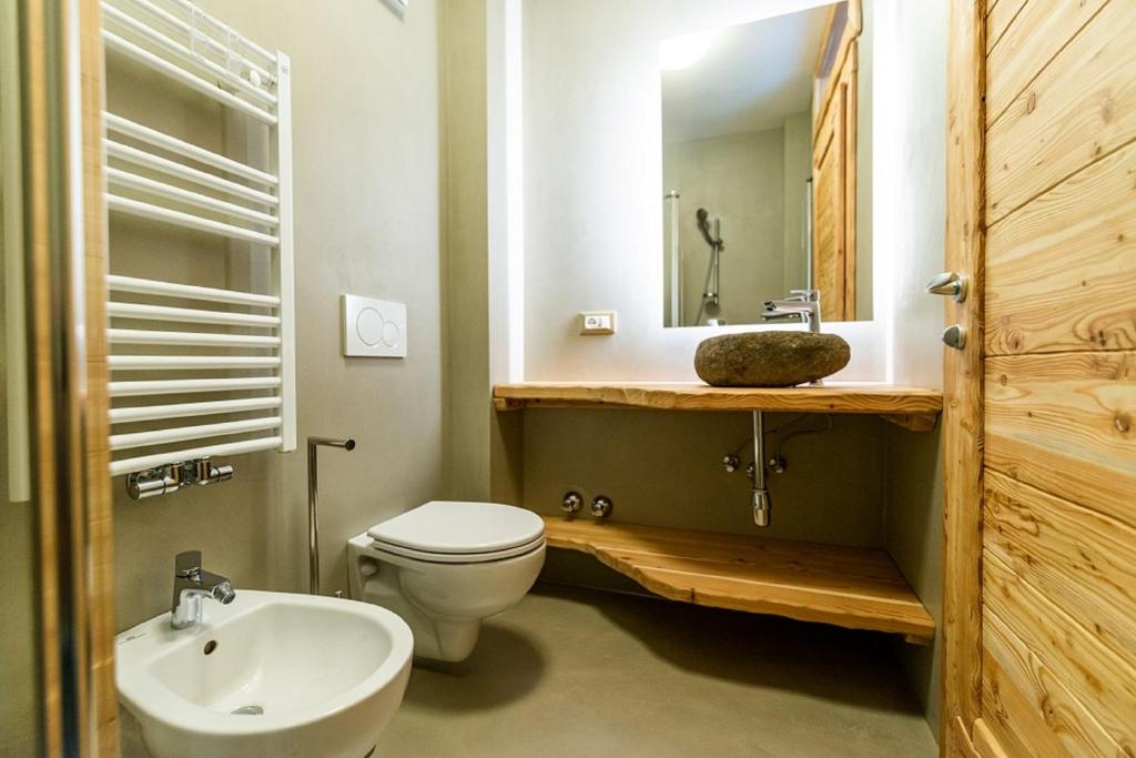 Koupelna v ubytování Hotel Arcangelo 3 stelle Superior