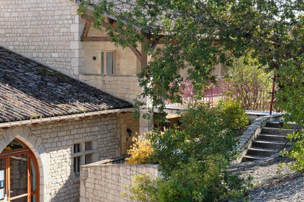 Zahrada ubytování Le Belvédère Hotel et Bien être