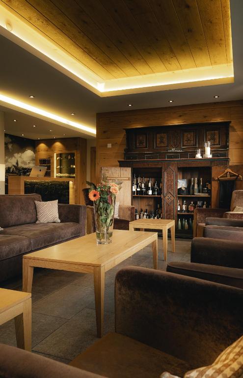 Posezení v ubytování Hotel Landhaus
