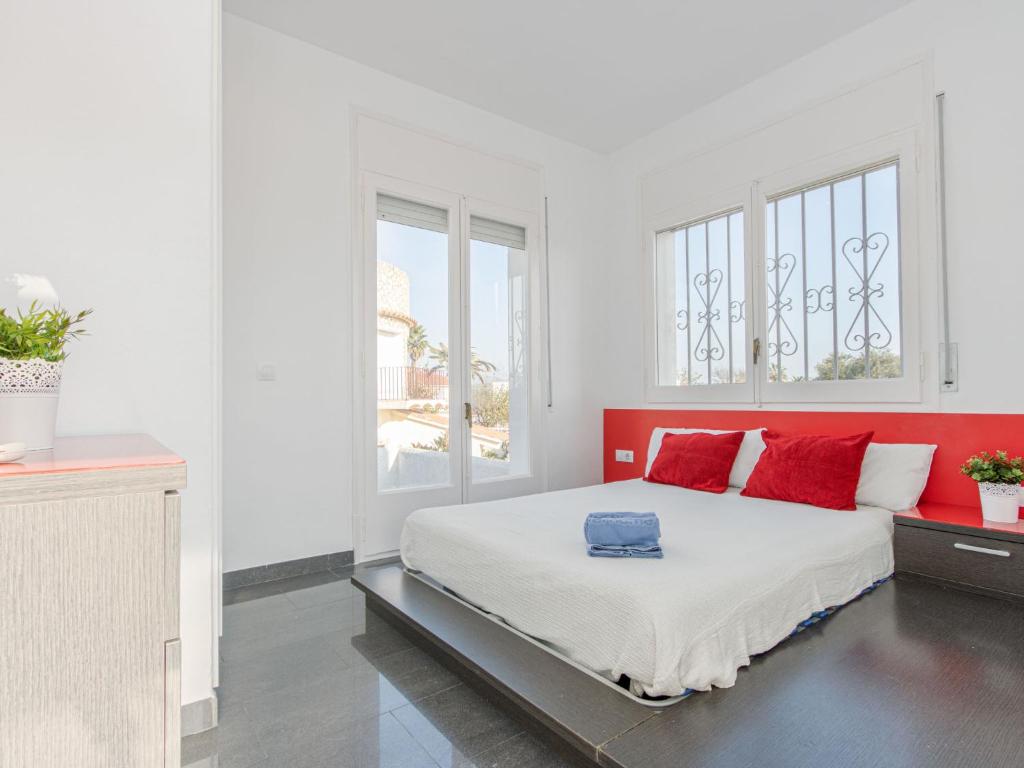 Posteľ alebo postele v izbe v ubytovaní Holiday Home Alberes by Interhome