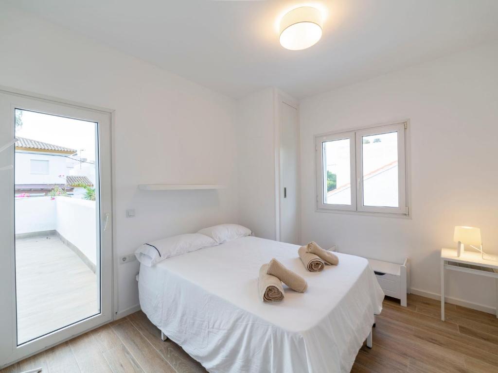 Posteľ alebo postele v izbe v ubytovaní Holiday Home Los Frasquitos by Interhome