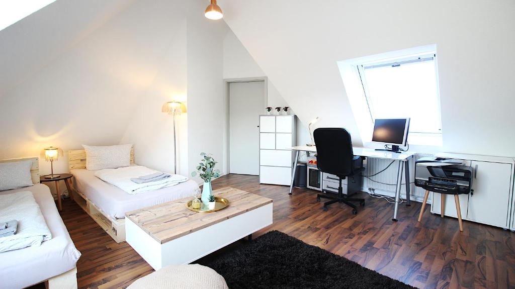 Zimmer in Innenstadtwohnung - Deluxe Twin Room