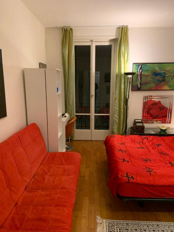 Postel nebo postele na pokoji v ubytování CASA DOYA - Appartamento vintage