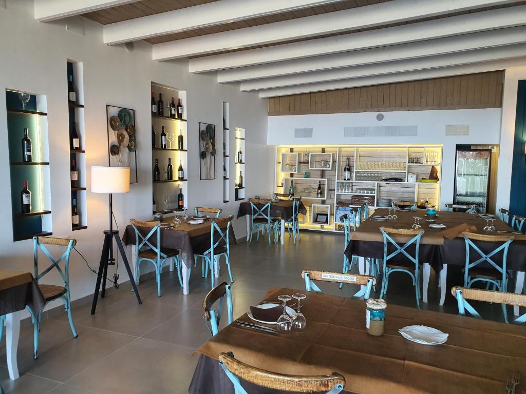 Restaurace v ubytování B&B Montemare