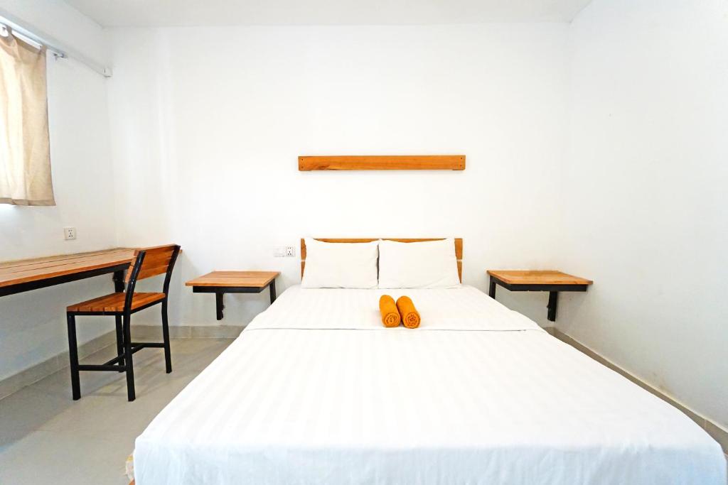 Postel nebo postele na pokoji v ubytování Onederz Koh Rong Sanloem
