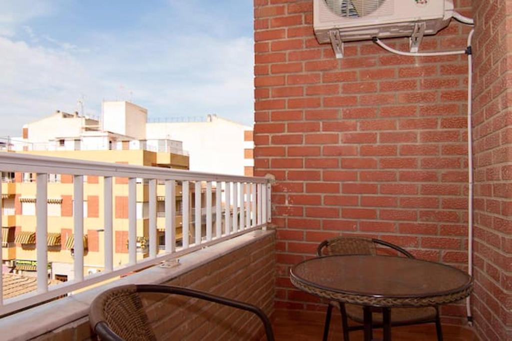 Balkón alebo terasa v ubytovaní Modern apartment in Torrevieja, 60 m², near beaches