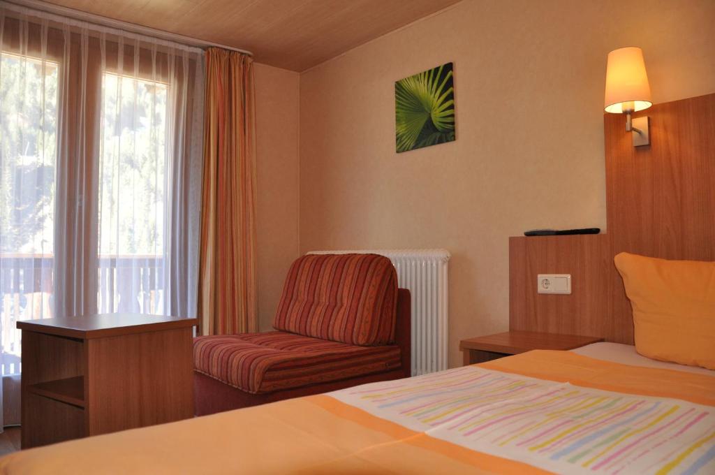 Postel nebo postele na pokoji v ubytování Gazauner Hof