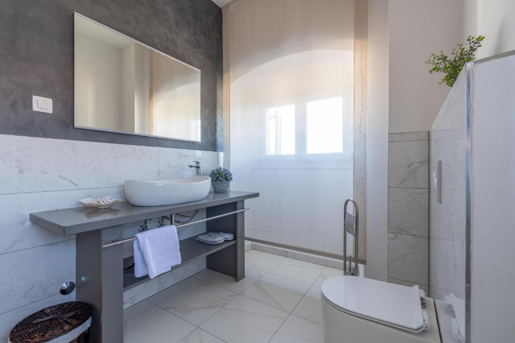 Kúpeľňa v ubytovaní B&B Heritage Villa Apolon